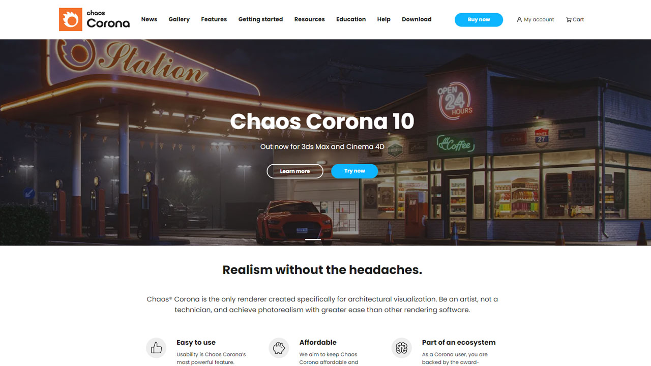 best 3d render engine chaos corona renderer