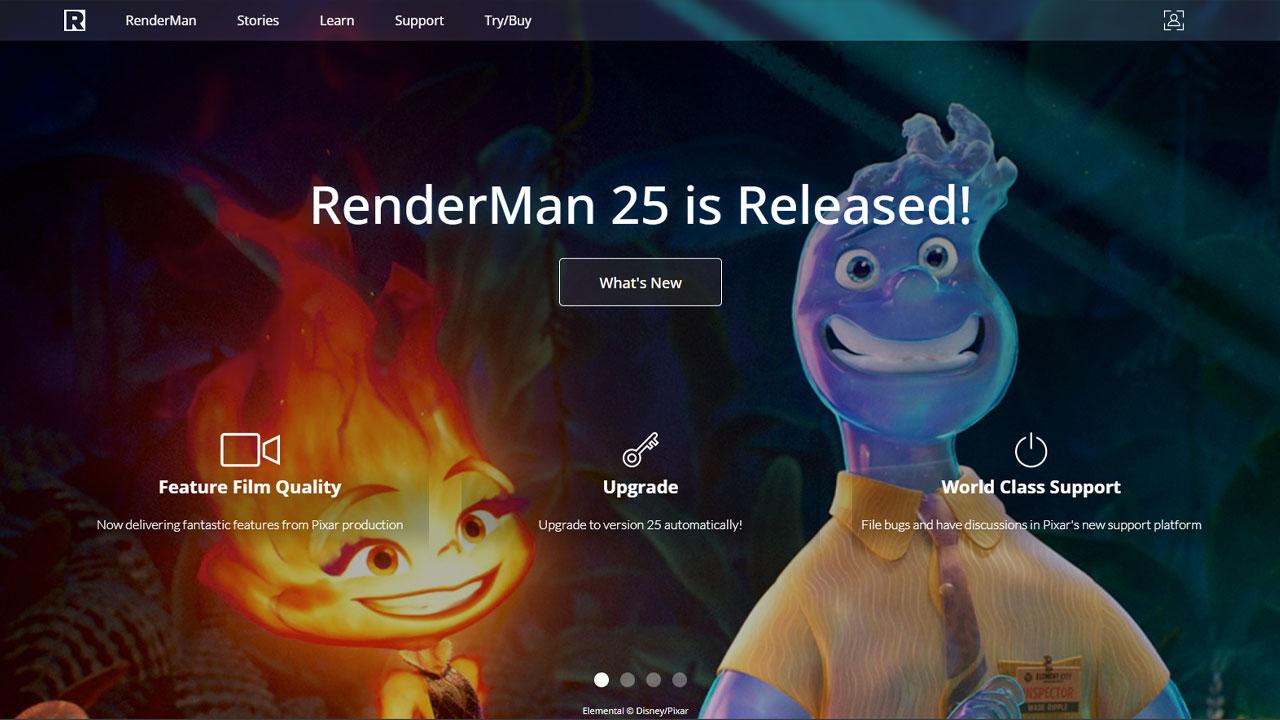 best 3d render engine pixar renderman