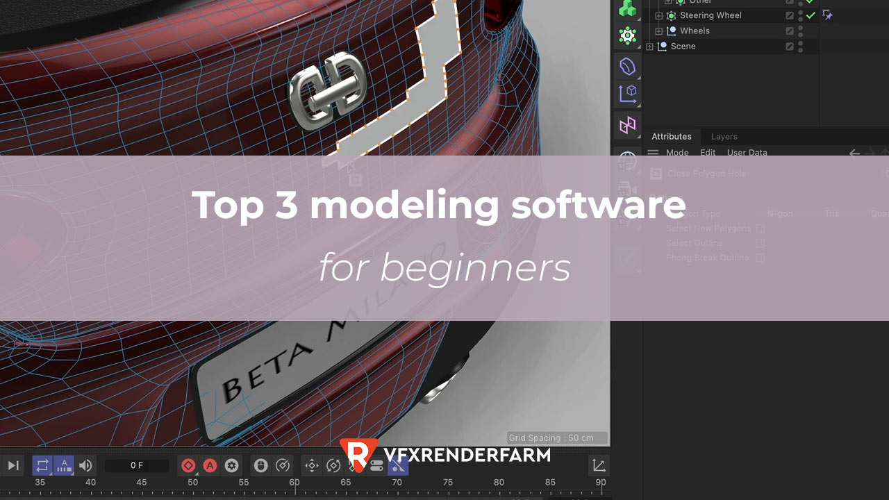 <strong>Top 3 modeling software for beginners</strong>