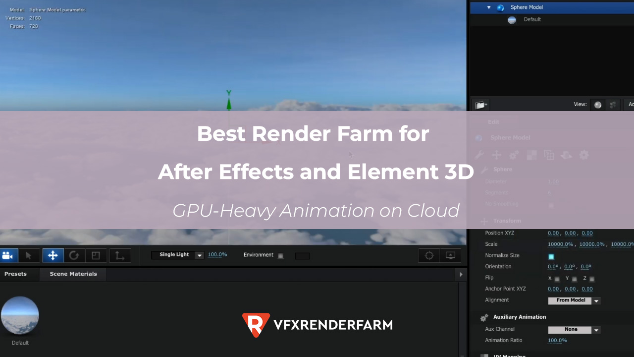 Best Render Farm for After Effects and Element 3D: GPU-Heavy Animation on Cloud