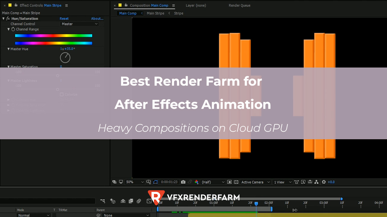 Best Render Farm for After Effects Animation: Heavy Compositions on Cloud GPU
