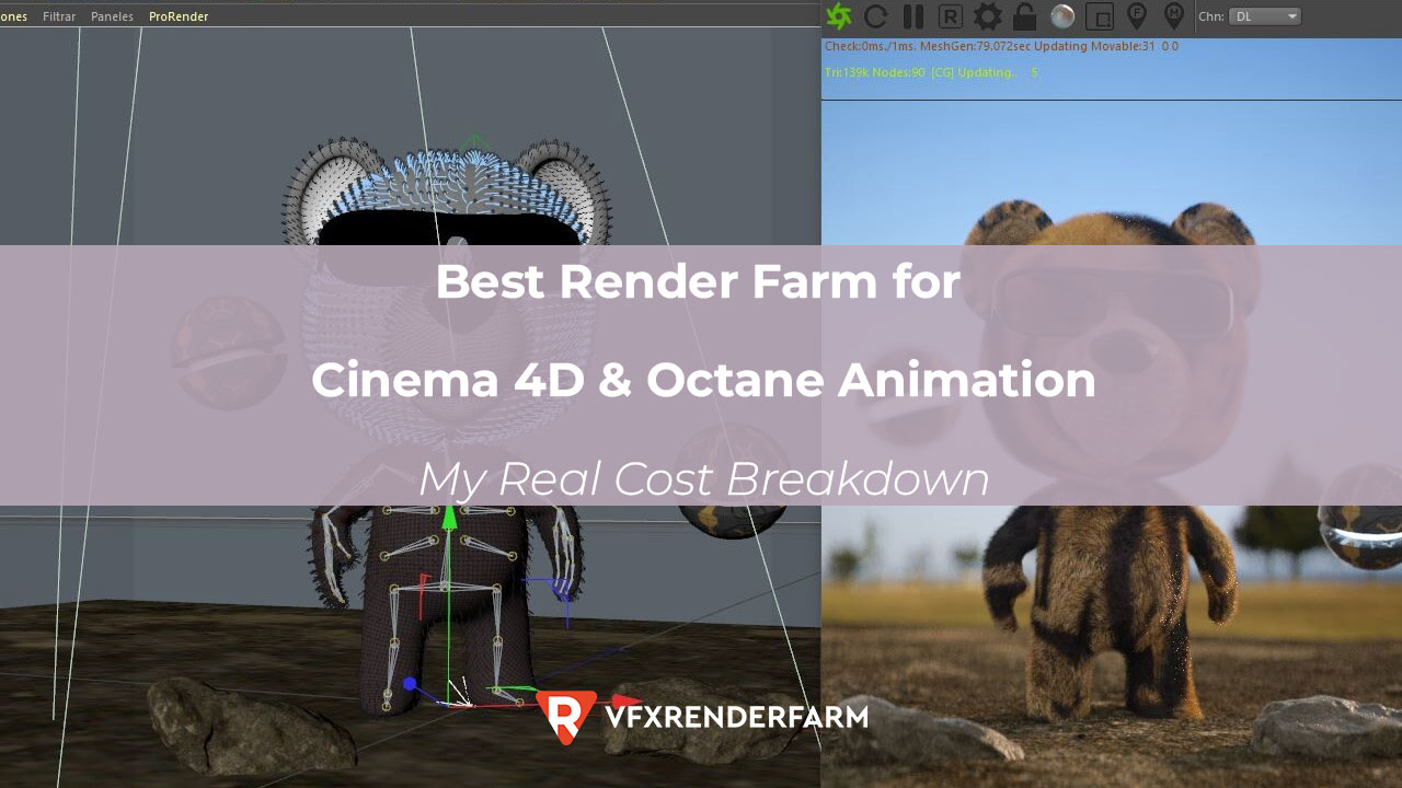 Best Render Farm for Cinema 4D and Octane Animation: My Real Cost Breakdown