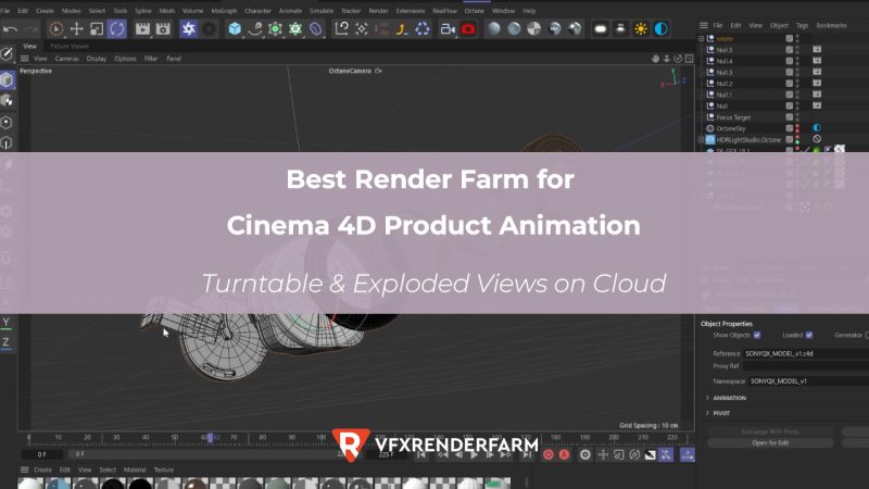 Best Render Farm for Cinema 4D Product Animation: Turntable & Exploded ...