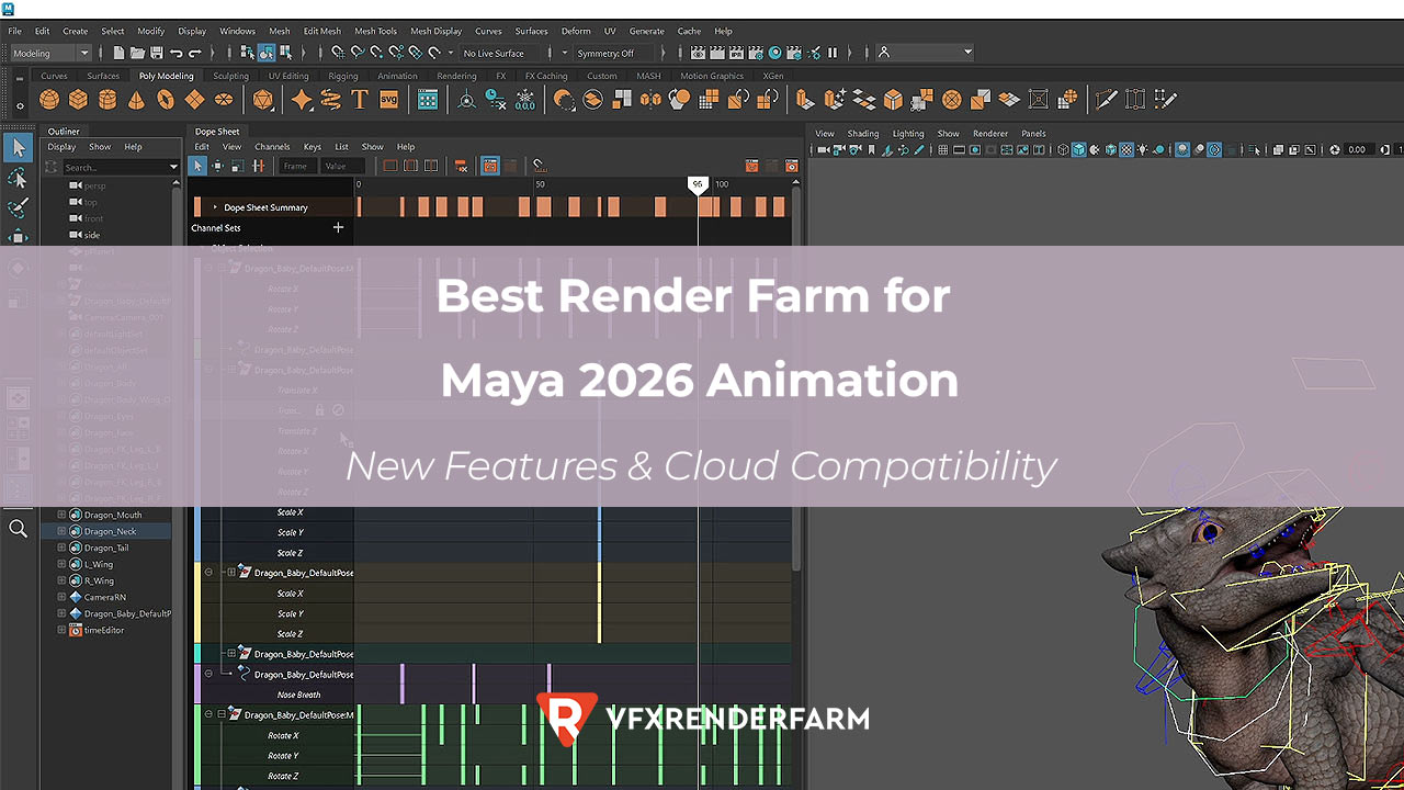 Best Render Farm for Maya 2026 Animation: New Features & Cloud Compatibility