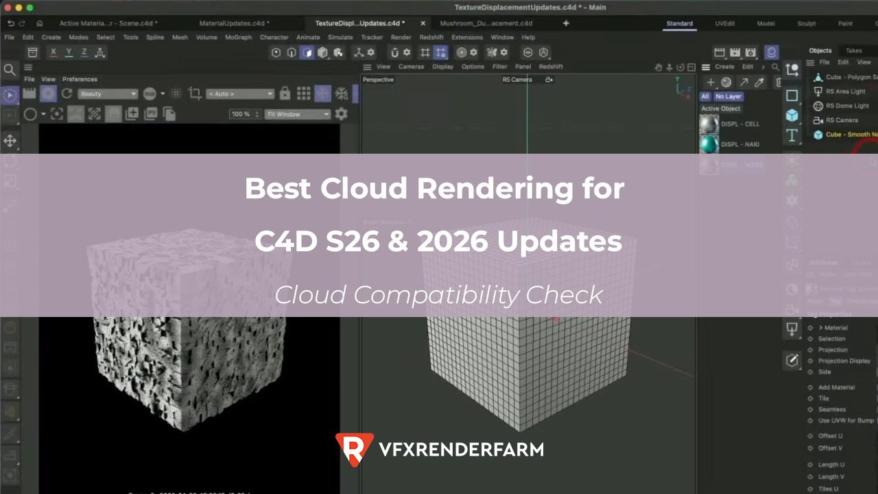 Best Cloud Rendering for C4D S26 & 2026 Updates: Cloud Compatibility Check Best Cloud Rendering for C4D S26 & 2026 Updates: Cloud Compatibility Check
