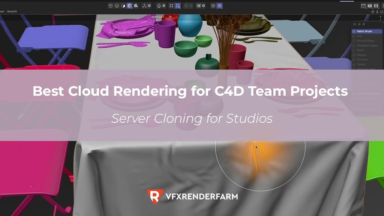 Best Cloud Rendering for C4D Team Projects: Server Cloning for Studios