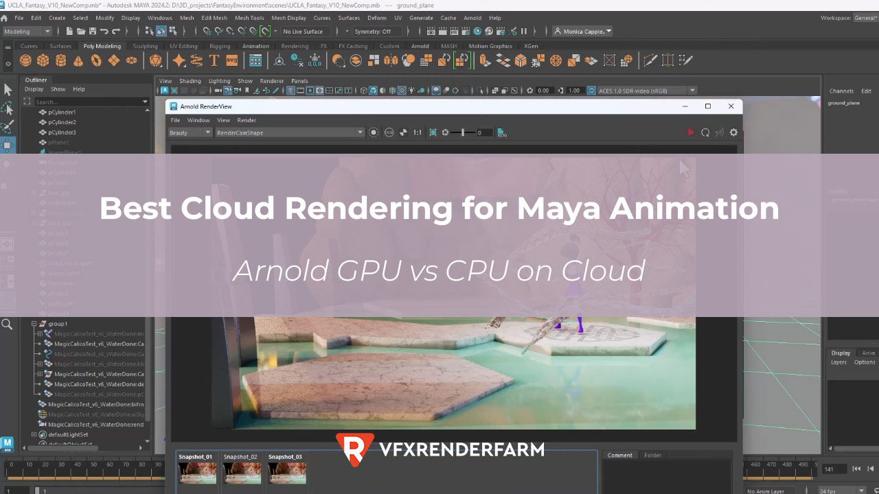 Best Cloud Rendering for Maya Animation: Arnold GPU vs CPU on Cloud Best Cloud Rendering for Maya Animation: Arnold GPU vs CPU on Cloud