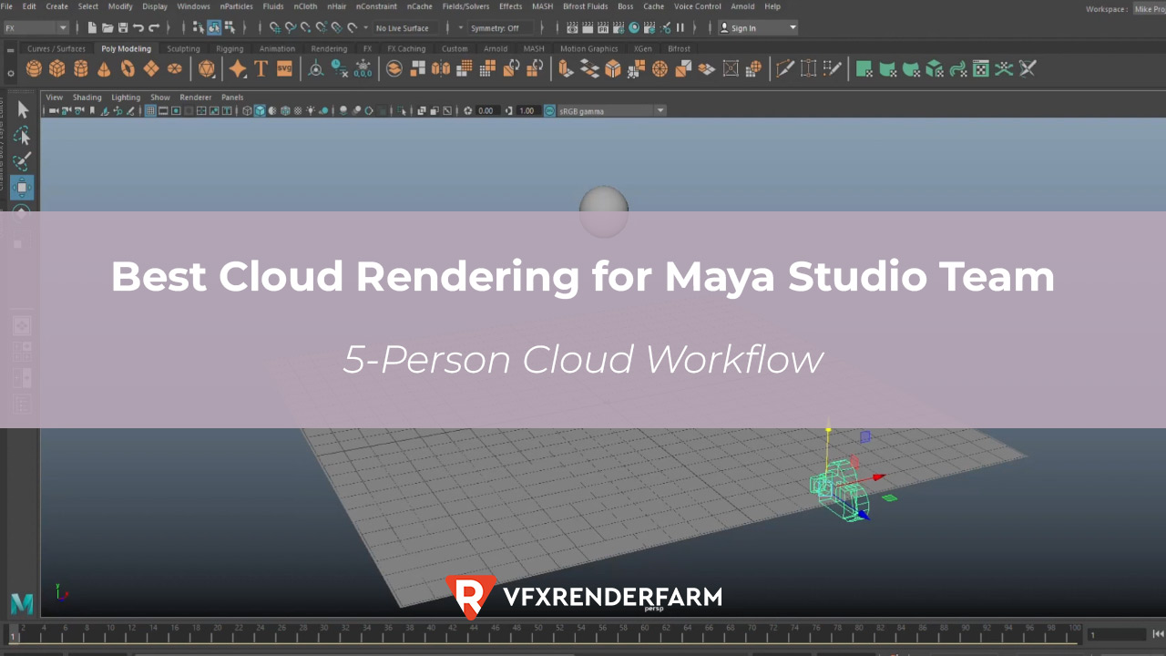 Best Cloud Rendering for Maya Studio Team: 5-Person Cloud Workflow Best Cloud Rendering for Maya Studio Team: 5-Person Cloud Workflow