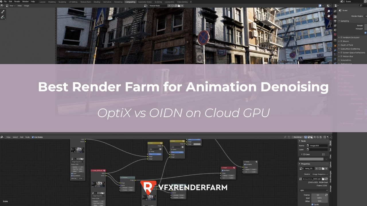 Best Render Farm for Animation Denoising: OptiX vs OIDN on Cloud GPU