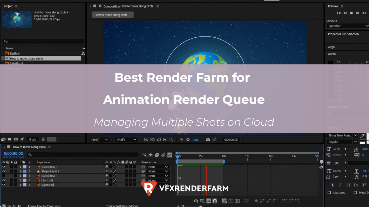 Best Render Farm for Animation Render Queue: Managing Multiple Shots on Cloud