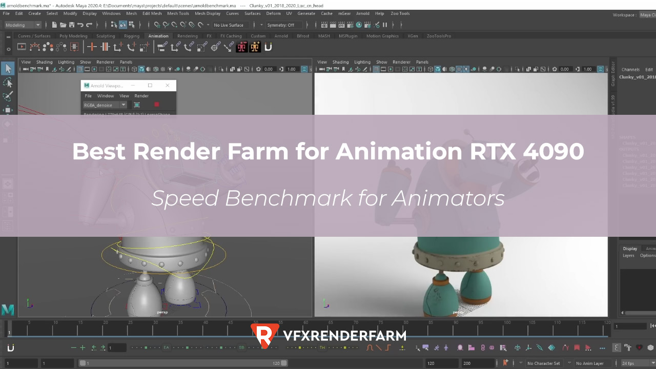 Best Render Farm for Animation RTX 4090: Speed Benchmark for Animators
