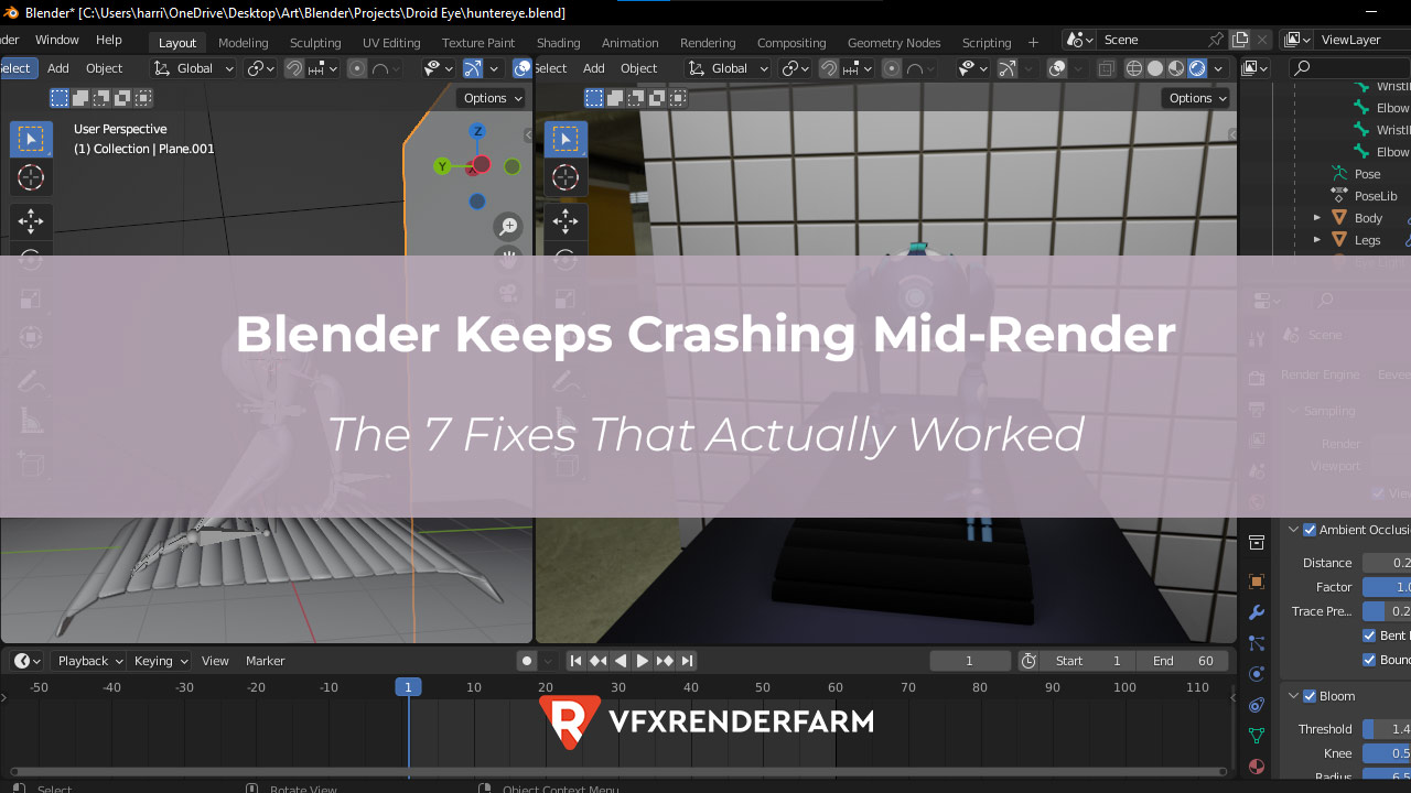 Blender Keeps Crashing Mid-Render: The 7 Fixes That Actually Worked Blender Keeps Crashing Mid-Render: The 7 Fixes That Actually Worked