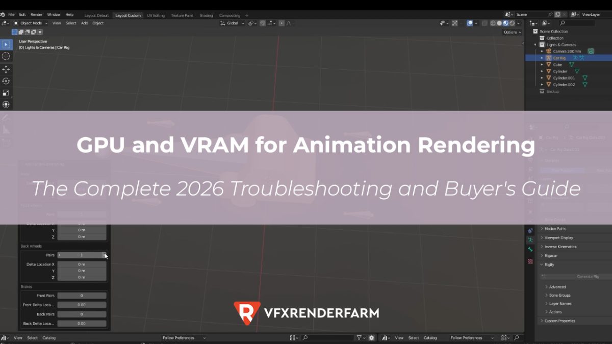 GPU and VRAM for Animation Rendering: The Complete 2026 Troubleshooting ...
