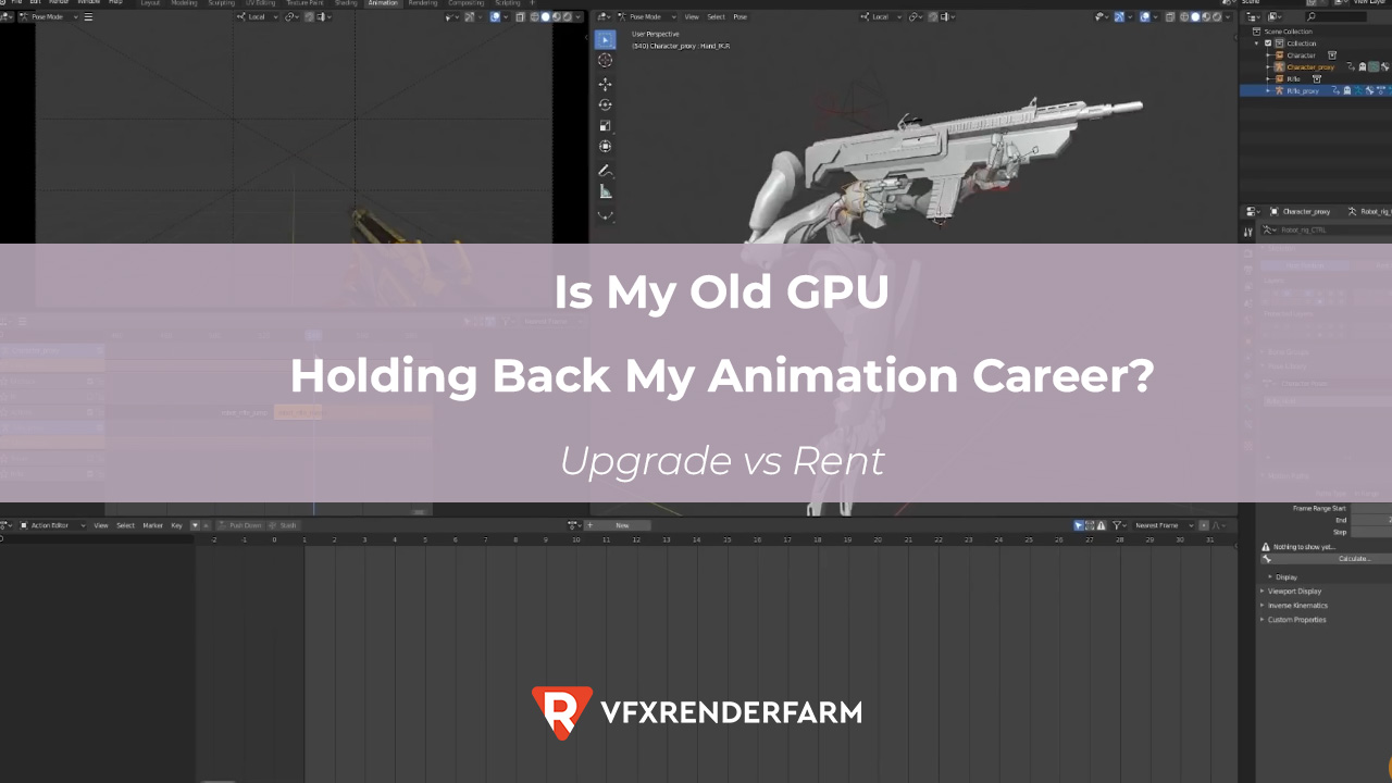 Is My Old GPU Holding Back My Animation Career? Upgrade vs Rent Is My Old GPU Holding Back My Animation Career? Upgrade vs Rent