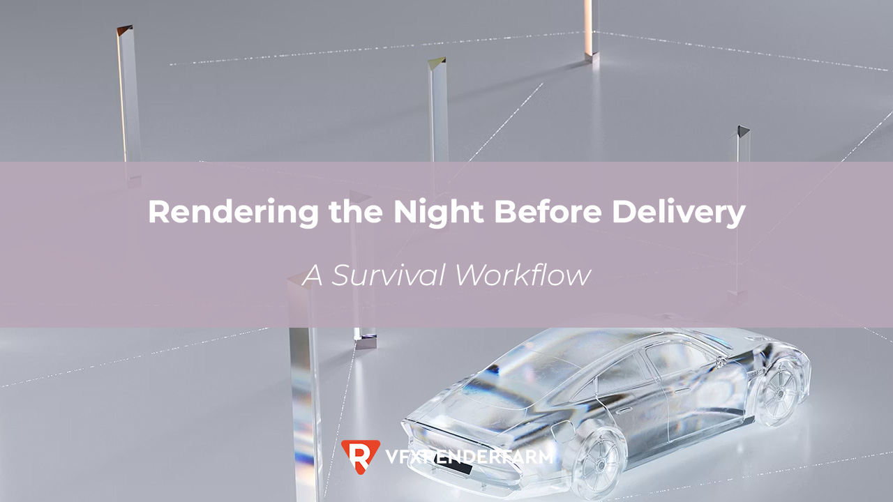 Rendering the Night Before Delivery: A Survival Workflow Rendering the Night Before Delivery: A Survival Workflow