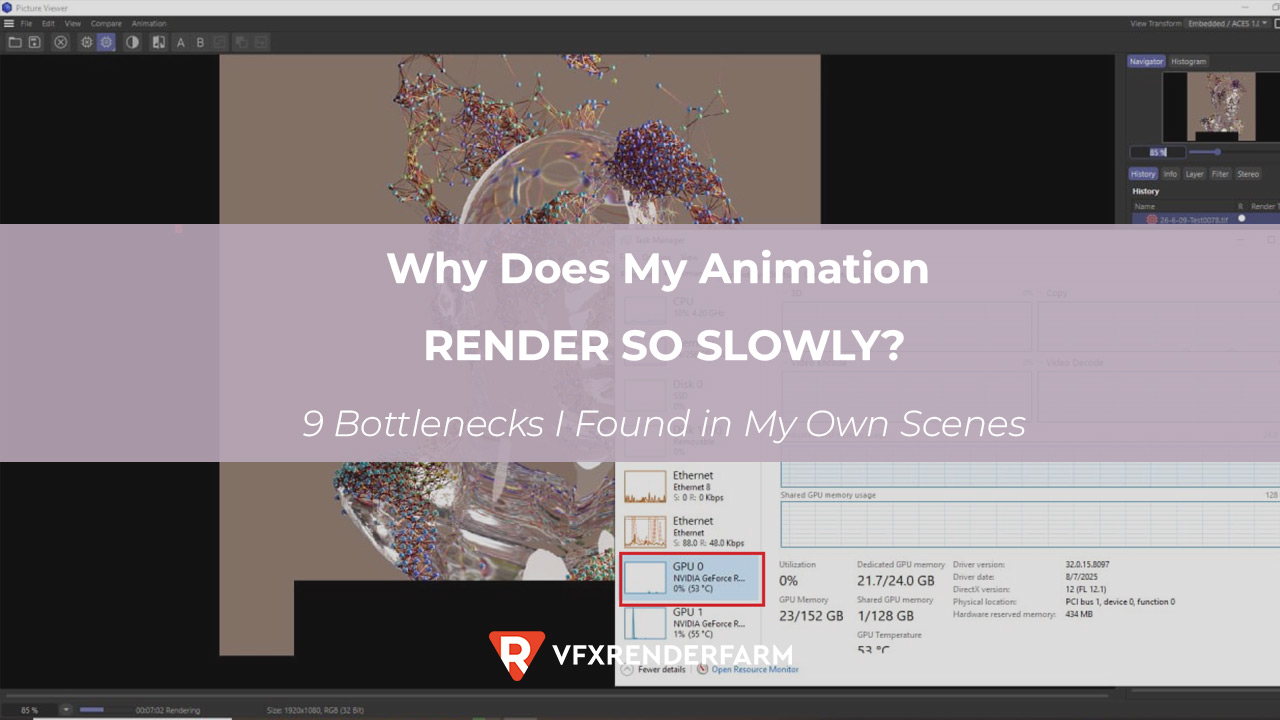 Why Does My Animation Render So Slowly? 9 Bottlenecks I Found in My Own Scenes