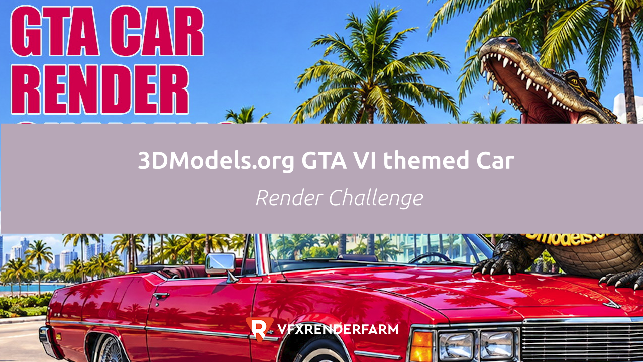 3DModels.org GTA VI themed Car Render Challenge 3DModels.org GTA VI themed Car Render Challenge