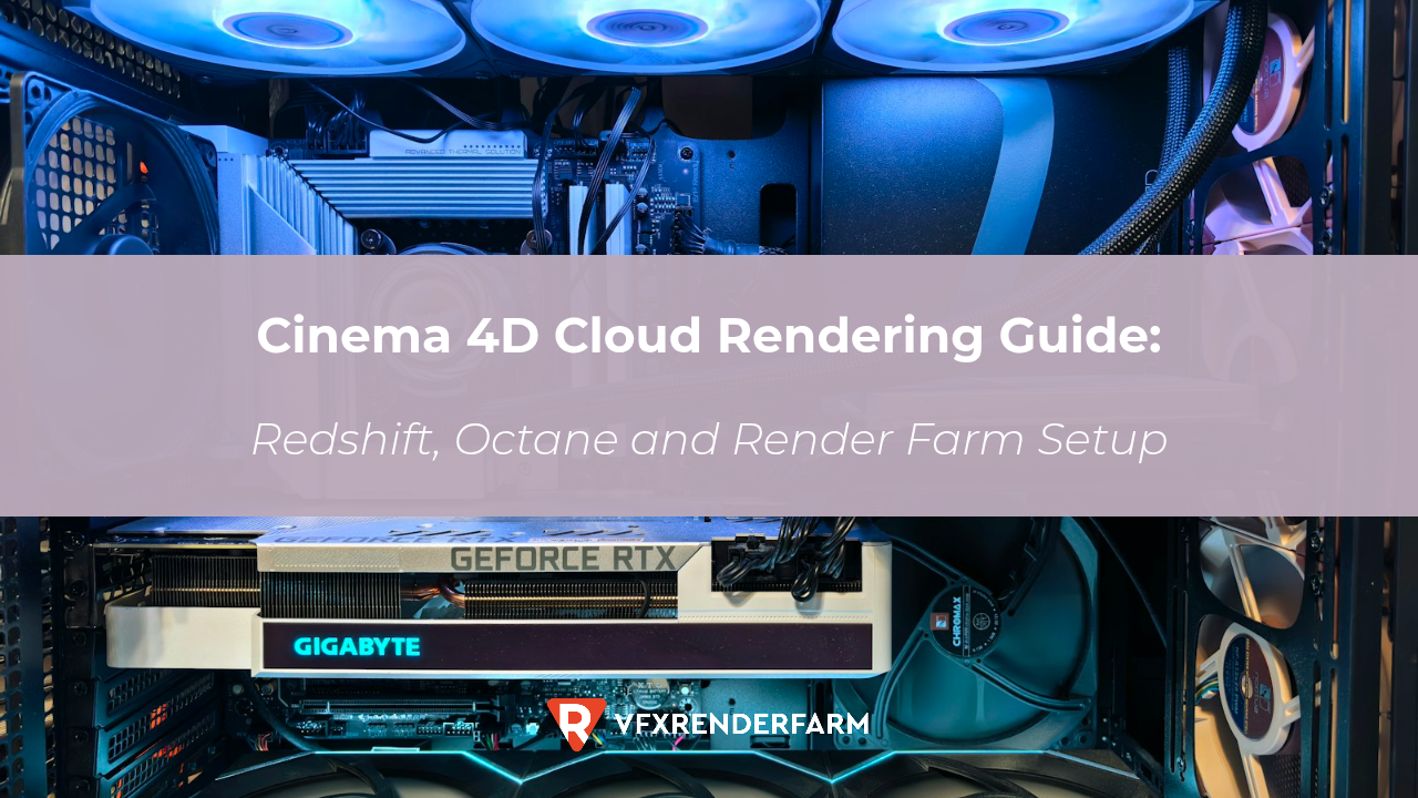 Cinema 4d Cloud Rendering guide cover image